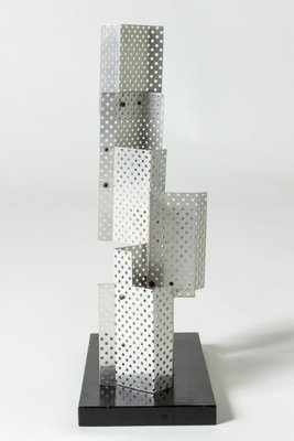 Lars Erik Falk, Sculpture, 1968, Aluminum & Wood-NL-1383713