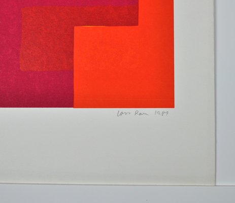 Lars Ravn, Danish Abstract Composition, 1987, Screen Print-HPQ-1180786