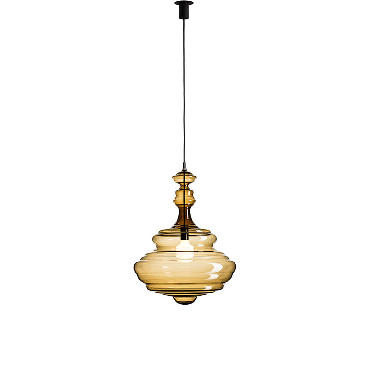 Neverending Glory Bolshoi Theatre Pendant Lamp by Lasvit #M / Smoke