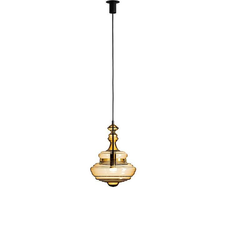 Neverending Glory Bolshoi Theatre Pendant Lamp by Lasvit #S / Smoke