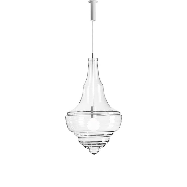 Neverending Glory Prague Estrate Theatre Pendant Lamp by Lasvit #L / Clear