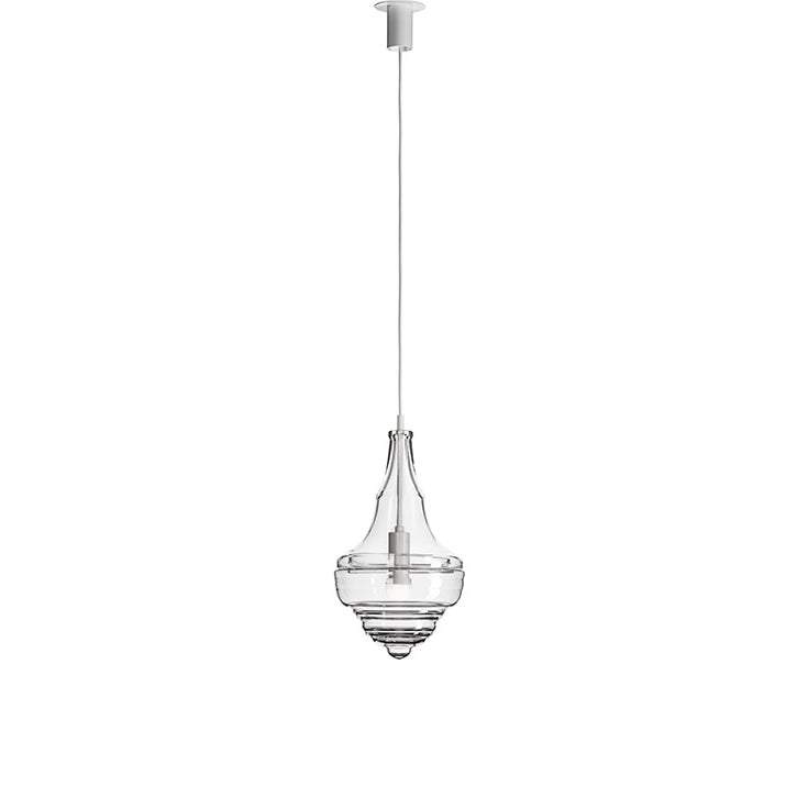 Neverending Glory Prague Estrate Theatre Pendant Lamp by Lasvit #S / Clear