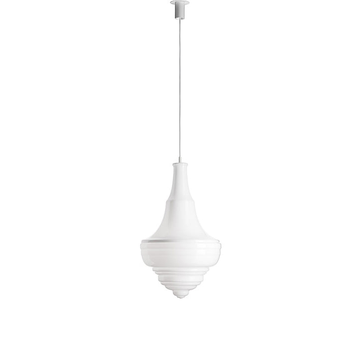 Neverending Glory Prague Estrate Theatre Pendant Lamp by Lasvit #M / Opal