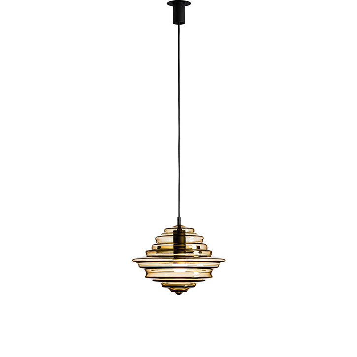 Neverending Glory Metropolitan Opera Pendant Lamp by Lasvit #S / Smoke