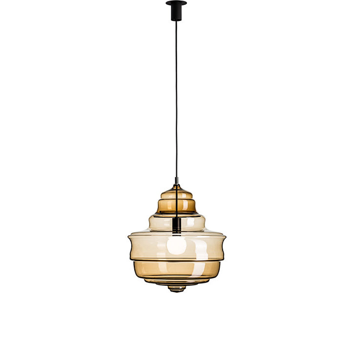 Neverending Glory Palais Garnier Pendant Lamp by Lasvit #M / Smoke