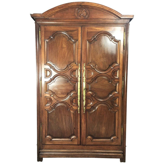 Late 17th Century Louis XIV Walnut Wardrobe, 1700s