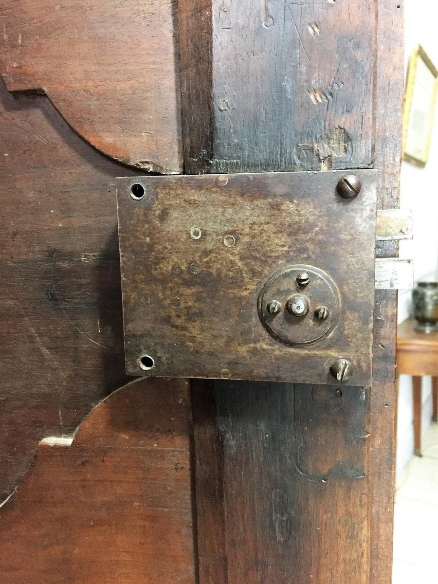 Late 17th Century Louis XIV Walnut Wardrobe, 1700s