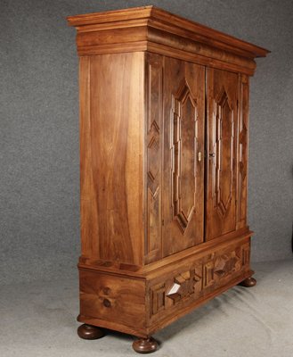 Late 17th Century Renaissance Walnut Cabinet, 1700s-DXD-2033238