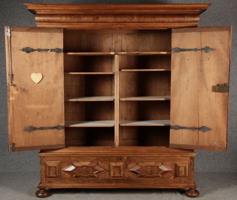 Late 17th Century Renaissance Walnut Cabinet, 1700s-DXD-2033238