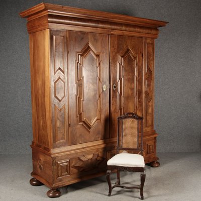 Late 17th Century Renaissance Walnut Cabinet, 1700s-DXD-2033238