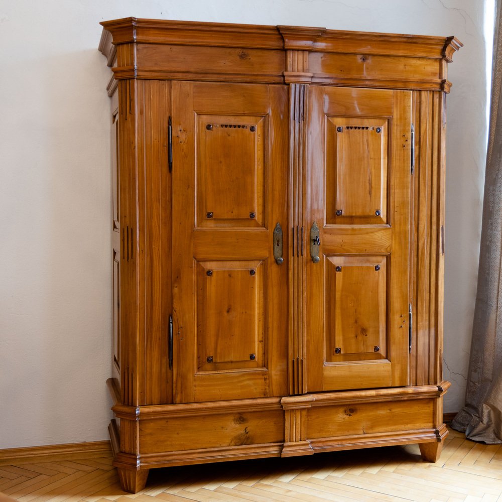 Late 18th Century Cherrywood Wardrobe