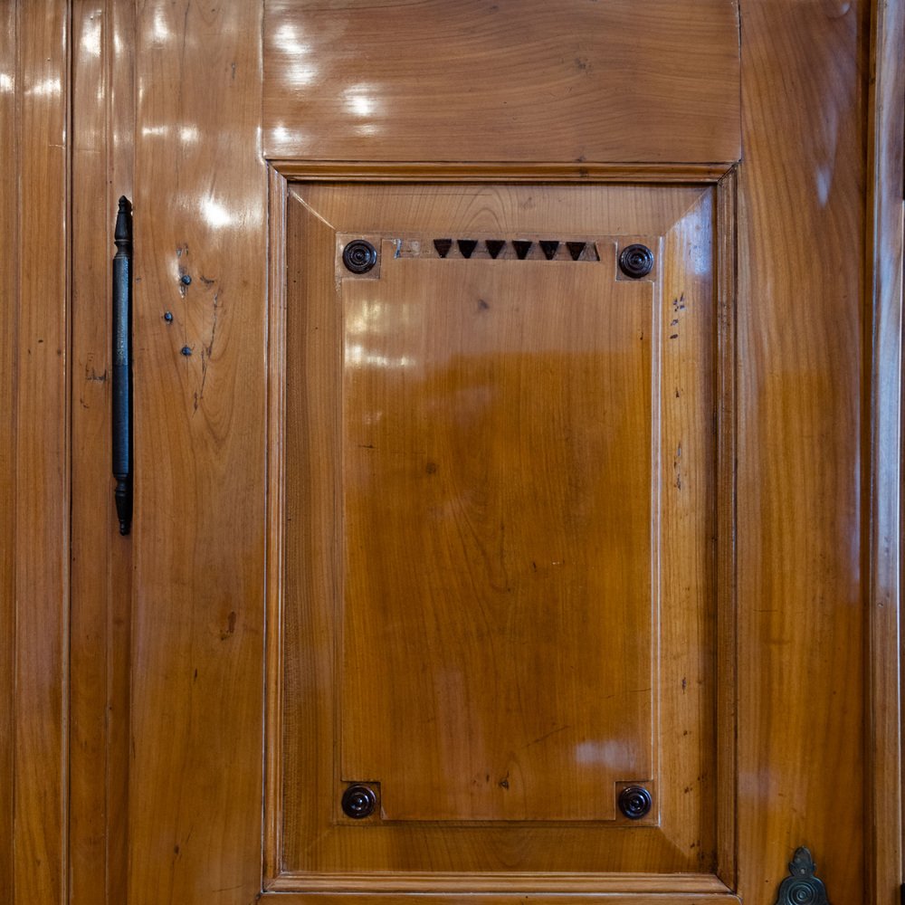 Late 18th Century Cherrywood Wardrobe