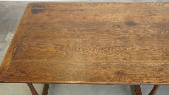 Late 18th Century English 10-Seater Oak Dining Table-HPP-2024319