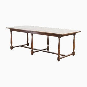 Late 18th Century English 10-Seater Oak Dining Table-HPP-2024319