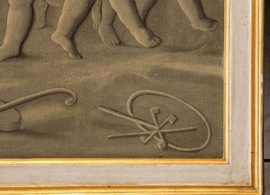 Late-18th Century French Grisaille Painting-MBH-1032312