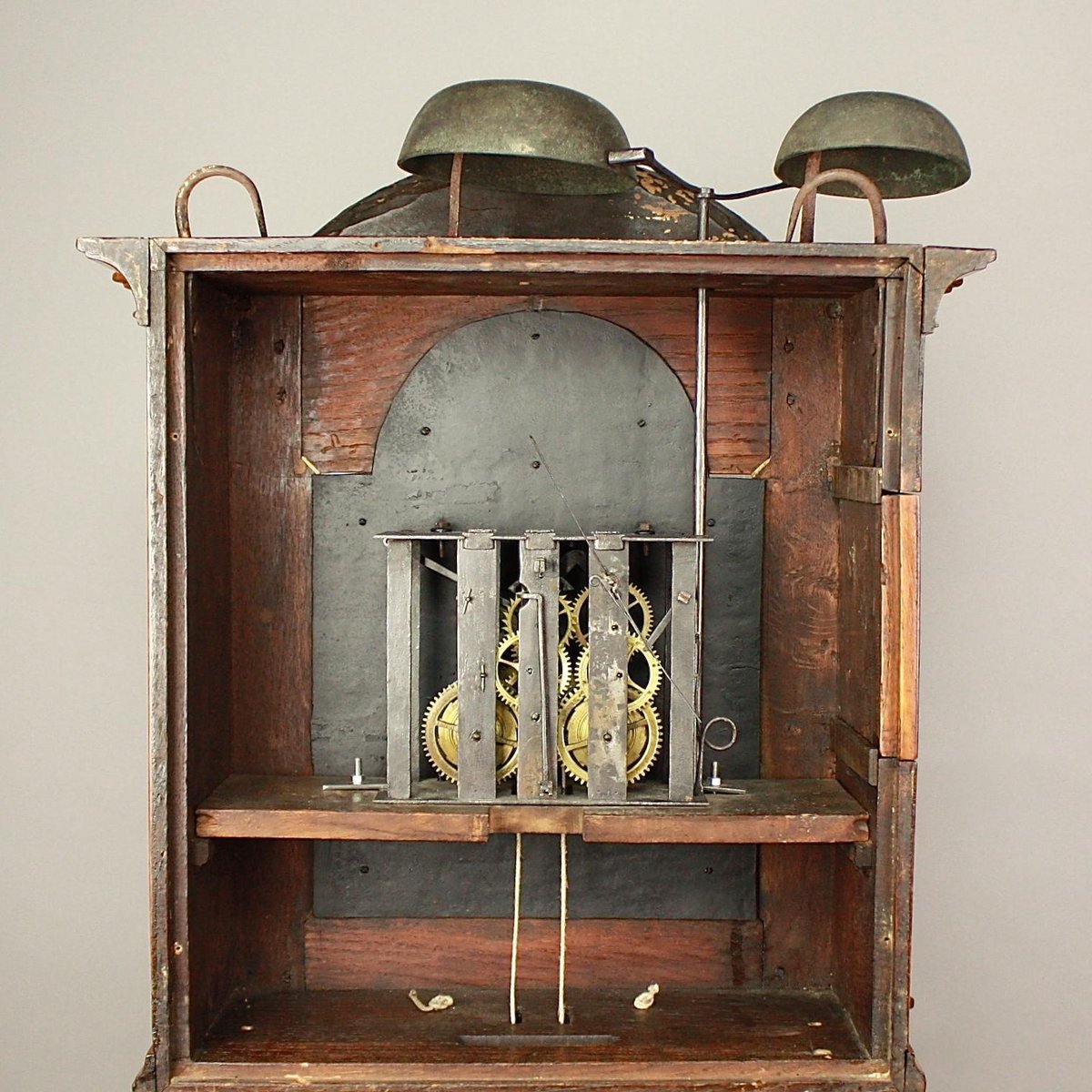 Late-18th Century German Marquetry Longcase Clock by Johann Wilhelm Wellershaus