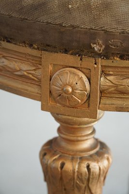 Late 18th Century Gustavian Swedish Round Stool-MXF-1385308