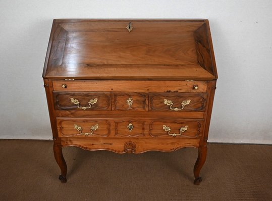 Late 18th Century Louis XV Walnut Chest of Drawers-RVK-1420634