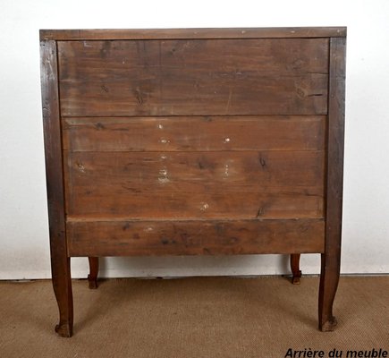 Late 18th Century Louis XV Walnut Chest of Drawers-RVK-1420634