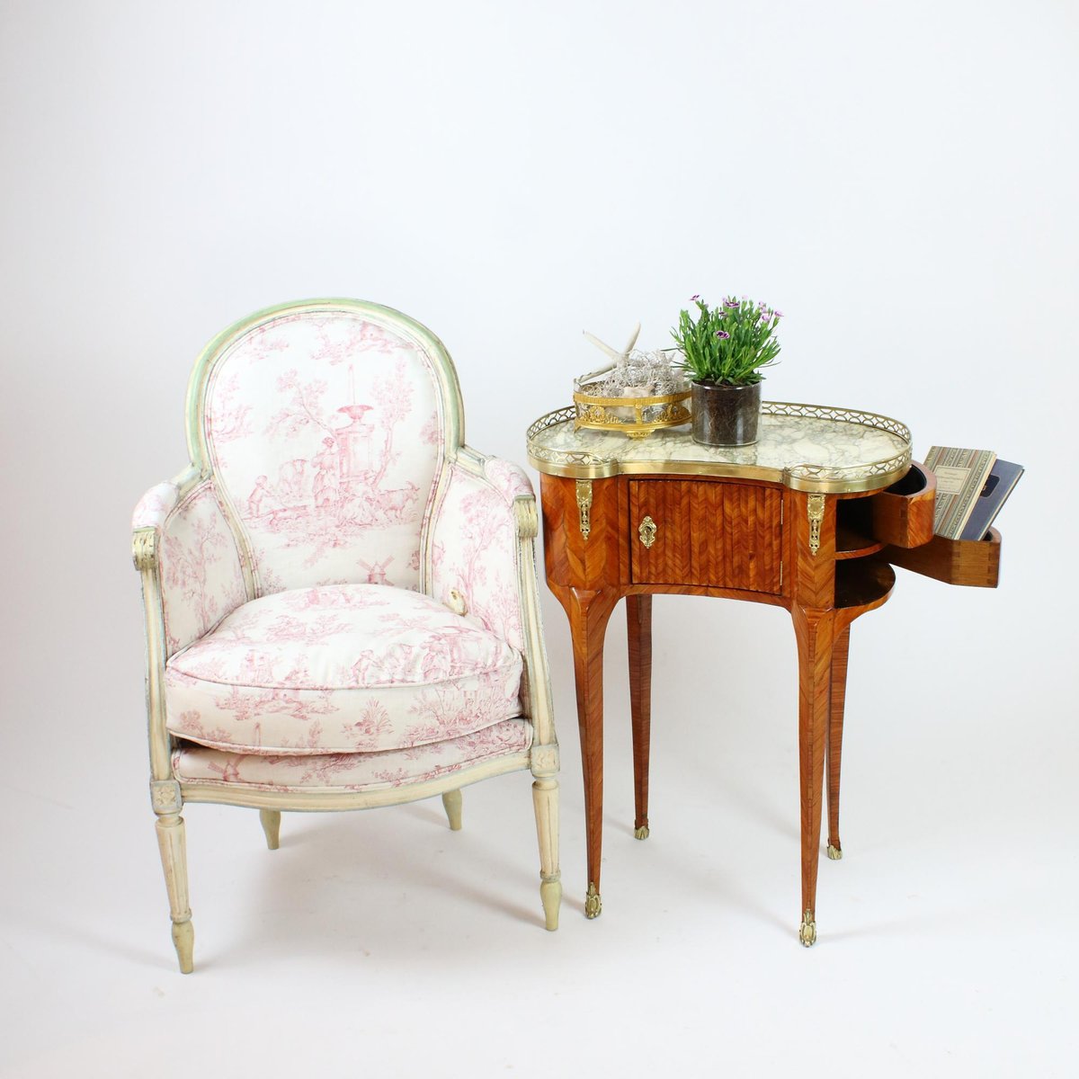 Late 18th Century Louis XVI Dressing Table, Paris