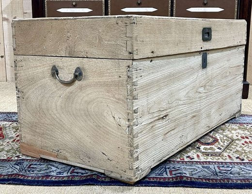 Late 19th Century Camphor Wood Marine Chest-QYF-1819927