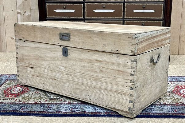 Late 19th Century Camphor Wood Marine Chest-QYF-1819927