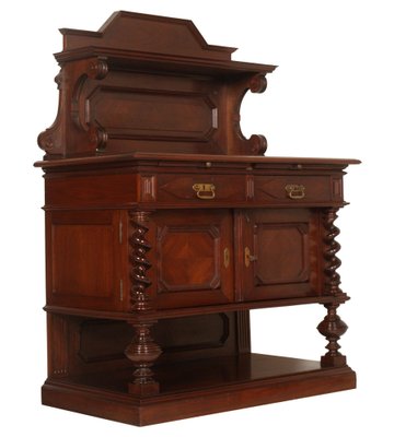 Late 19th-Century Carved Chestnut Buffet-NJV-748880