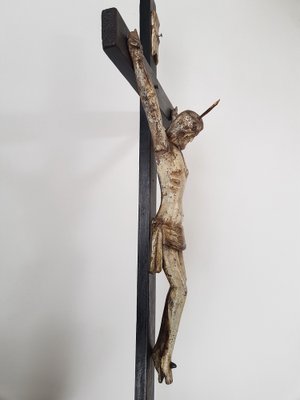 Late 19th Century Carved Crucifix-IND-954145