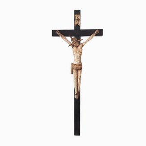 Late 19th Century Carved Crucifix-IND-954145