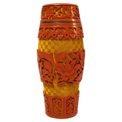 Late 19th Century Chositsu Cylindrical Chinese Box, China, 1850s-UZ-2041572