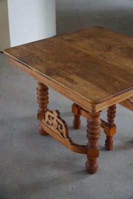 Late 19th Century Danish Baroque Square Dining / Desk Table-MXF-1363256