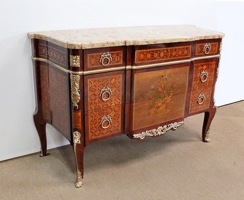 Late 19th Century Dresser in Marquetry-RVK-1058479