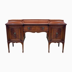 Late 19th Century English Mahogany Serving Buffet-QYF-1175105