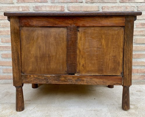 Late 19th Century French Carved Oak Coffer-NOU-1716315