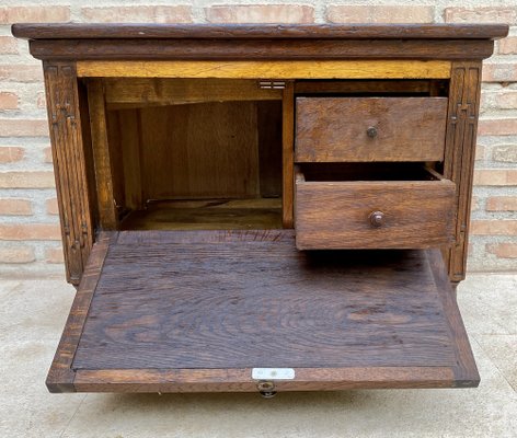 Late 19th Century French Carved Oak Coffer-NOU-1716315