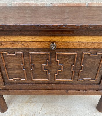 Late 19th Century French Carved Oak Coffer-NOU-1716315