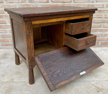 Late 19th Century French Carved Oak Coffer-NOU-1716315