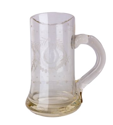 Late 19th Century French Engraved Beer Mug-RIU-1167632