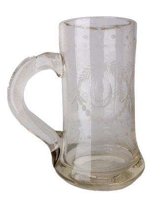 Late 19th Century French Engraved Beer Mug-RIU-1167632