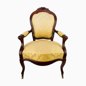 Late 19th Century French Louis Philippe Style Armchair-KEG-1086681