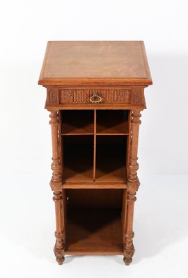 Late 19th Century French Oak Henri II Cabinet-MY-809935