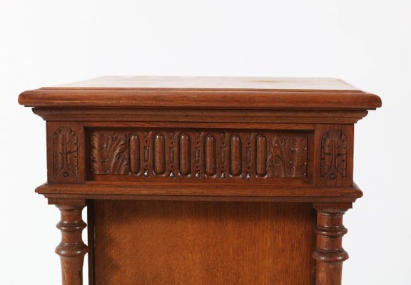 Late 19th Century French Oak Henri II Cabinet-MY-809935