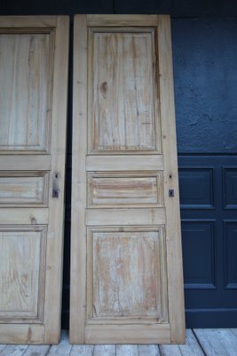 Late 19th Century French Pine Doors, 1890s, Set of 2-TAT-1751872