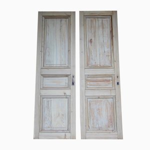 Late 19th Century French Pine Doors, 1890s, Set of 2-TAT-1751872