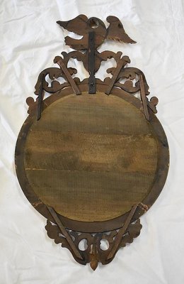 Late-19th Century Gilded Wood Witch Mirror-RVK-776128