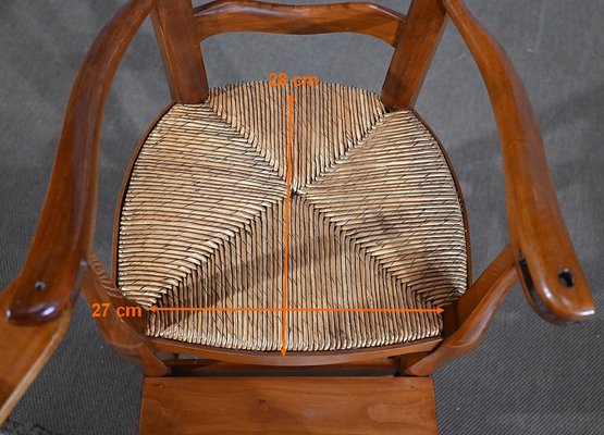 Late 19th Century High Chair in Solid Cherrywood-RVK-1452740