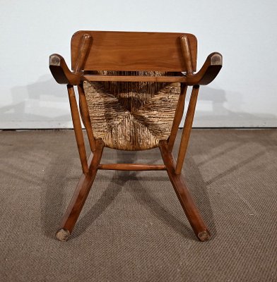 Late 19th Century High Chair in Solid Cherrywood-RVK-1452740