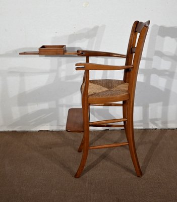 Late 19th Century High Chair in Solid Cherrywood-RVK-1452740