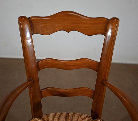 Late 19th Century High Chair in Solid Cherrywood-RVK-1452740