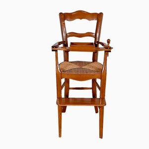 Late 19th Century High Chair in Solid Cherrywood-RVK-1452740